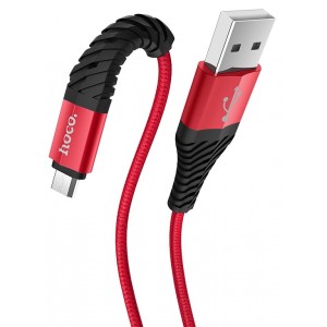 USB Кабель Hoco X38 Cool For MicroUSB Red