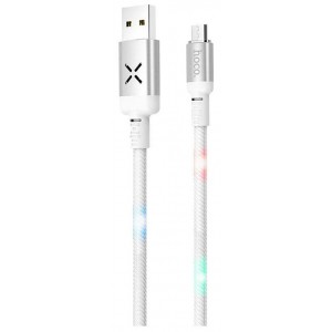 Cablu USB Hoco U63 Spirit For MicroUSB White