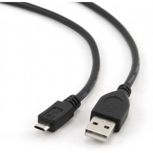 USB Кабель Gembird CCP-mUSB2-AMBM-W-1M
