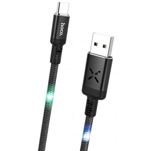 Cablu USB Hoco U63 Spirit For Type-C Black