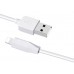 Cablu USB Hoco X1 Apple 2m White