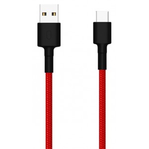 Cablu USB Xiaomi Type C Braided 1m Red