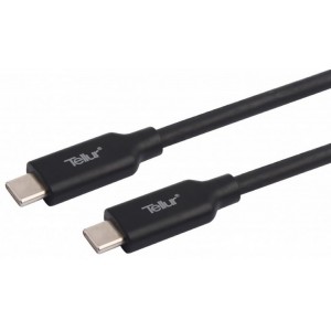 USB Кабель Tellur Type-C - Type-C 1m Black (TLL155351)