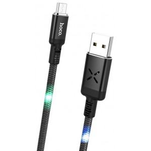 USB Кабель Hoco U63 Spirit For MicroUSB Black