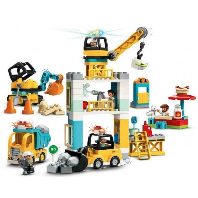 Конструктор Lego Duplo Tower Crane & Construction (10933)