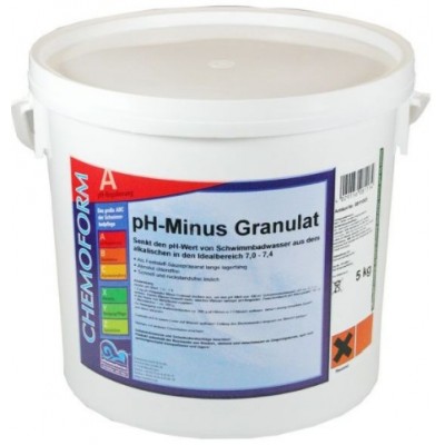 Средство для коррекции кислотности воды Chemoform pH-Minus Granulat 5kg