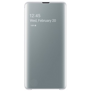 Чехол Samsung Clear View Cover Galaxy S10E White
