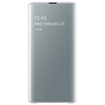 Husa de protecție Samsung Clear View Cover Galaxy S10E White