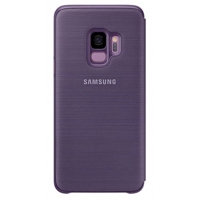 Husa de protecție Samsung Led Flip Wallet Galaxy S9 Orchide Gray