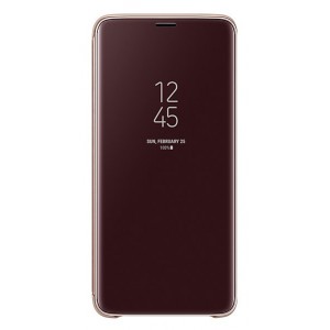 Чехол Samsung Clear View Cover Galaxy S9+ Gold