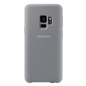 Чехол Samsung Silicone Cover Galaxy S9 Gray