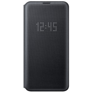 Husa de protecție Samsung Led Flip Wallet Galaxy S10E Black