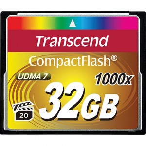 Сard de memorie Transcend CompactFlash 32Gb 1000X (TS32GCF1000)