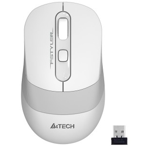 Компьютерная мышь A4Tech FG10 White/Grey