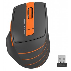 Mouse A4Tech FG30 Black/Orange