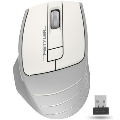 Mouse A4Tech FG30 White/Grey