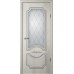 Межкомнатная дверь Albero Leonardo Glass Classica Vinil TB TP Oak Gray Patina Silver (200x80)