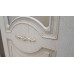 Межкомнатная дверь Albero Leonardo Glass Classica Vinil TB TP Oak Gray Patina Silver (200x90)