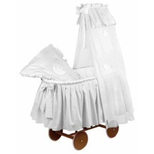 Lenjerie de pat pentru copii Italbaby Petite Etoile White (800.0066-5)