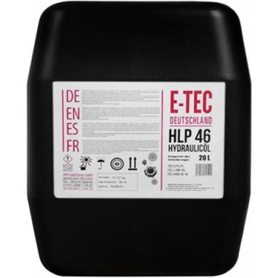 Ulei hidraulic E-TEC HLP-46 20L.