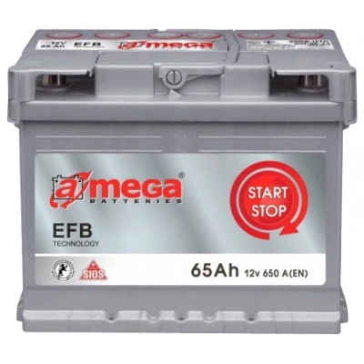 Baterie auto A-Mega EFB 65Ah