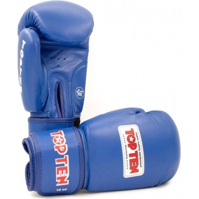 Перчатки для бокса Top Ten Aiba 2010 Blue