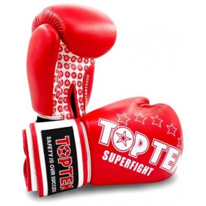 Mănuși de box Top Ten Superfight 20411 Red