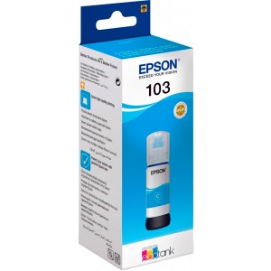Recipient de cerneală Epson 103 EcoTank Cyan ink bottle (T00S24A)