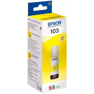 Recipient de cerneală Epson 103 EcoTank Yellow ink bottle (T00S44A)