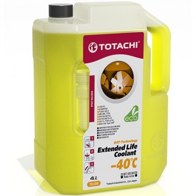 Antigel Totachi Super LL Coolant -40C Yellow 4L