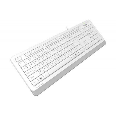 Tastatură A4Tech FK10 White/Grey