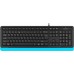 Клавиатура A4Tech FK10 Black/Blue