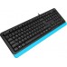 Клавиатура A4Tech FK10 Black/Blue