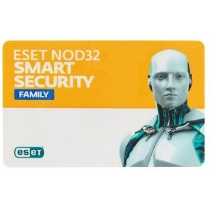 Eset NOD32 Smart Security Family (NOD32-ESM-RN(Card)-1-3)