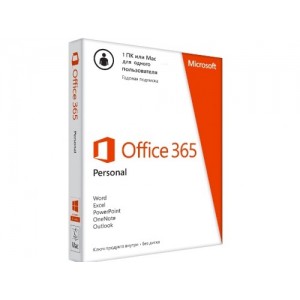 Microsoft Office 365 Personal Russian Sub 1YR CEE Only Medialess P4
