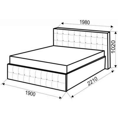 Pat Ambianta Rio 1.8m White