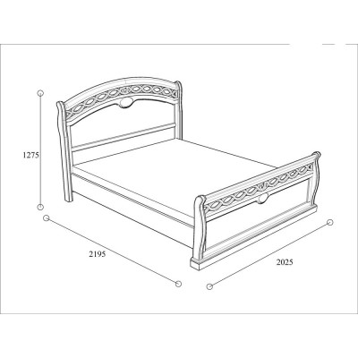 Кровать Новый стиль Verona 2195x1725cm