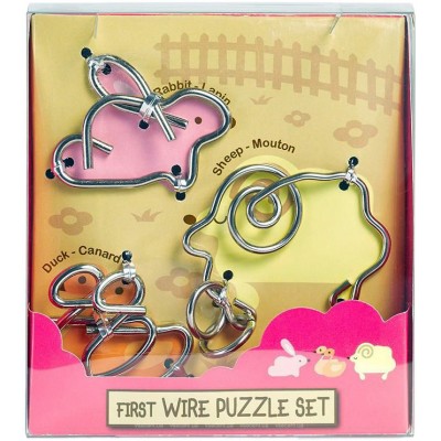 Brain Puzzle Eureka First Wire Puzzle Set Animal 1 (473350)