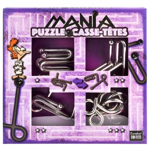 Brain Puzzle Eureka Puzzle Mania Casse-têtes Purple (473204)