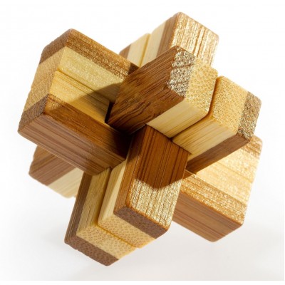 Brain Puzzle Eureka Bamboo Knotty (473121)