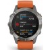 Смарт-часы Garmin fenix 6 Sapphire Gray/Orange (010-02158-14)