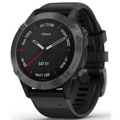 Smartwatch Garmin fenix 6 Sapphire Gray/Black (010-02158-11)