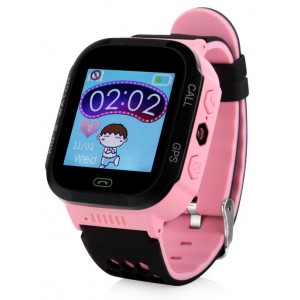 Smart ceas pentru copii Wonlex GW500S Pink/Black
