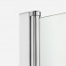 Шторка для ванной New Trendy Soleo Bathtub Screen Hinged 90x140cm P-0032 (15613)