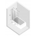 Шторка для ванной New Trendy Soleo Bathtub Screen Hinged 120x140cm P-0027 (15607)