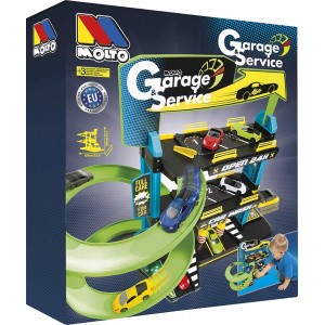Set jucării transport Molto Garage Service (17401)