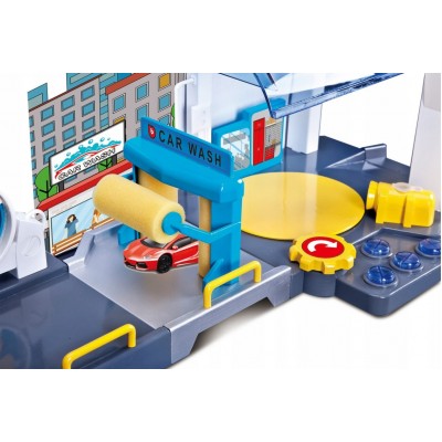 Set jucării transport Bburago Car Wash (18-30406)