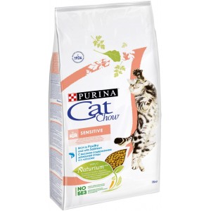 Hrană uscată pentru pisici Purina Cat Chow Special Sensitive 15kg