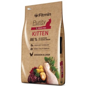 Hrană uscată pentru pisici Fitmin Purity Kitten 10kg