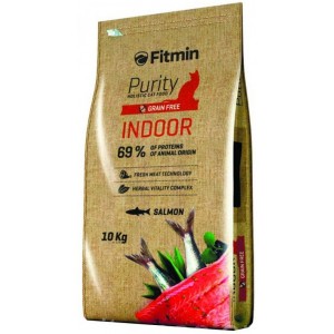 Hrană uscată pentru pisici Fitmin Purity Indoor 10kg